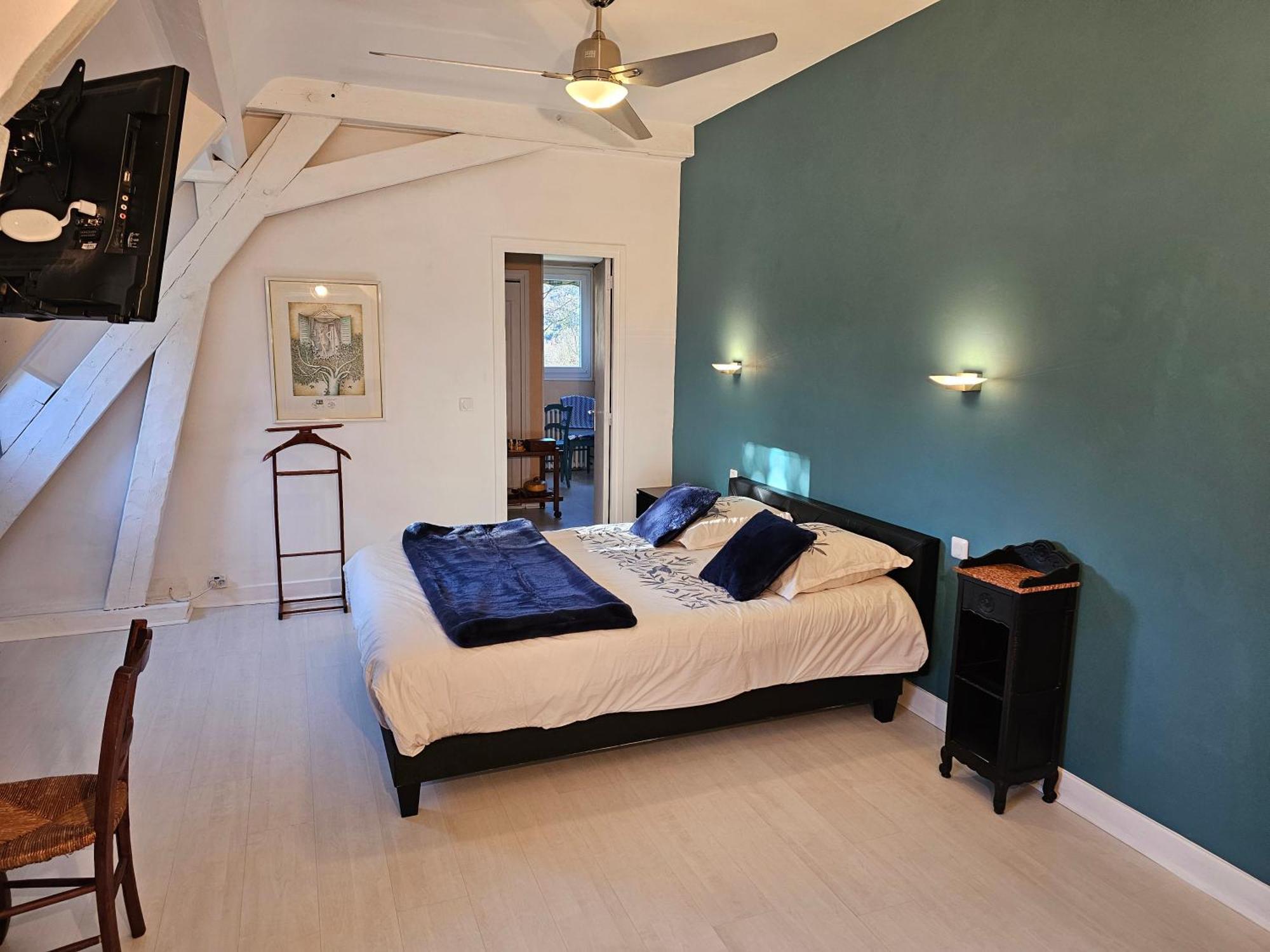 Bed and Breakfast La Demeure Aux Pins Lurdy Exteriér fotografie