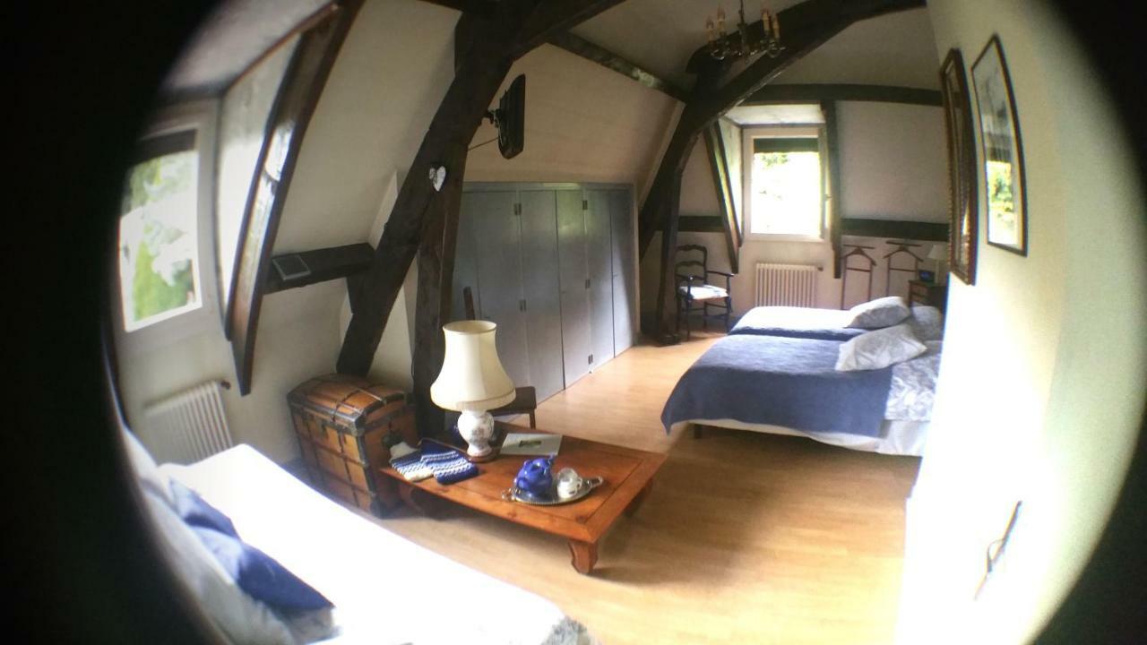 Bed and Breakfast La Demeure Aux Pins Lurdy Exteriér fotografie